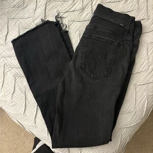Mother Ankle Fray Jeans